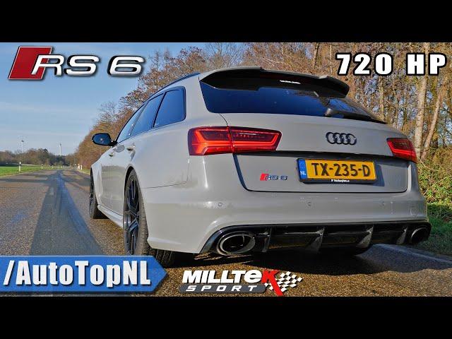 AUDI RS6 PERFORMANCE | MILLTEK EXHAUST *SUPER LOUD* Revs & ONBOARD by AutoTopNL