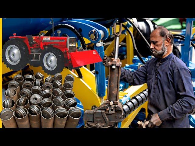 Hydraulic cylinder assembly line manufacturing