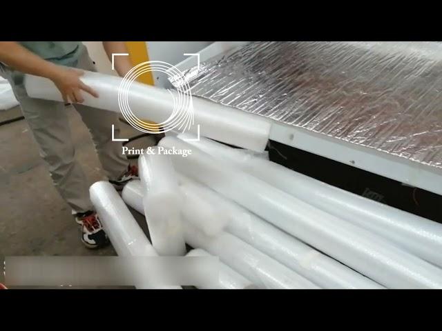 Оборудование для перемотки и резки пузырьковой пленки