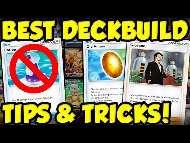 THESE TRAINER CARDS NEED TO BE IN YOUR DECK! How To Build The Best Pokemon TCG Pocket Deck Tips