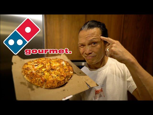 Iron Chef Dad Turns Dominos Pizza Gourmet.