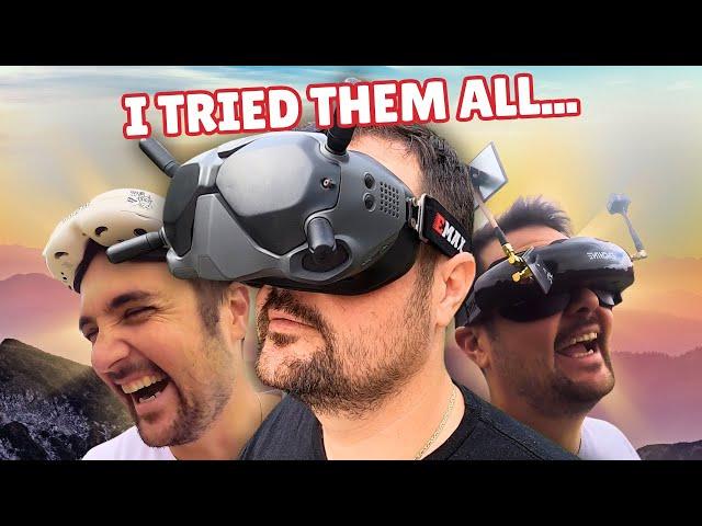 And the BEST FPV GOGGLES in 2024 are