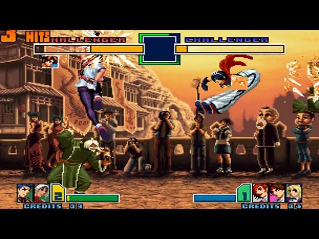 KOF2001 May Lee vs Chin Task Over (Happy Birthday to me)