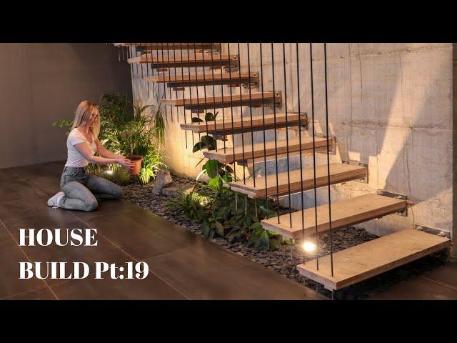 Indoor Garden and Ceramic Tiles- My House Build pt: 19