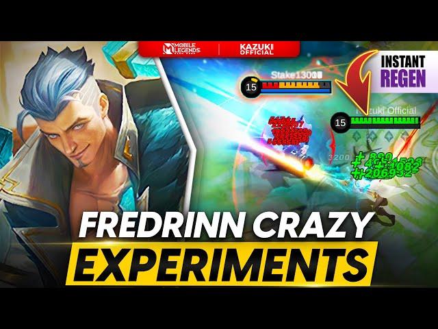 FREDRINN'S INSANE HEAL CAN'T BE STOPPED BY OTHER HEROES? NEW HERO FREDRINN CRAZY EXPERIMENTS | MLBB