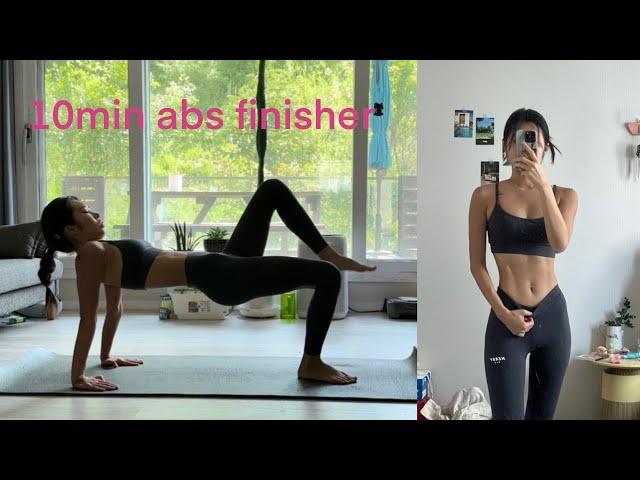 10min Toned Abs workout routine |  2주만에 만드는 11자복근운동