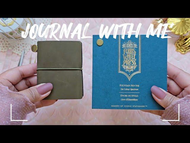 ASMR Journaling | Ink Swatch Journal & Mini-Journal