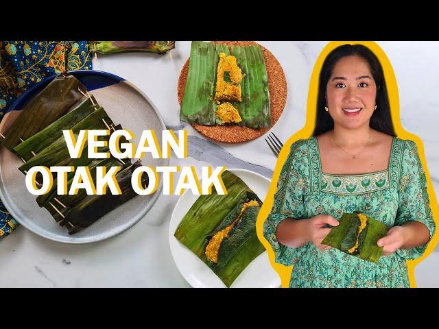 VEGAN Otak Otak with NO FISH. So full of flavour | Malaysian style!