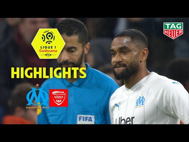 Olympique de Marseille - Nîmes Olympique ( 3-1 ) - Highlights - (OM - NIMES) / 2019-20