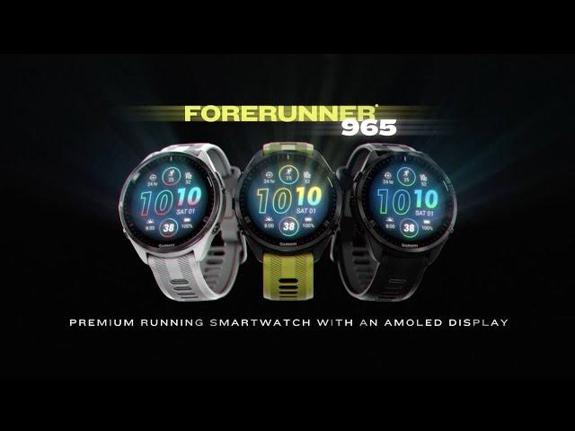 Garmin | Forerunner 965 meets AMOLED display