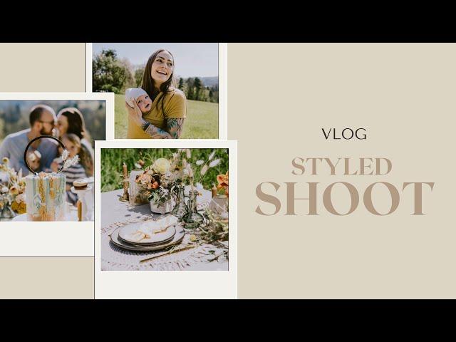 Einblick in ein Styled Shooting - wir nehmen euch mit | #vlog