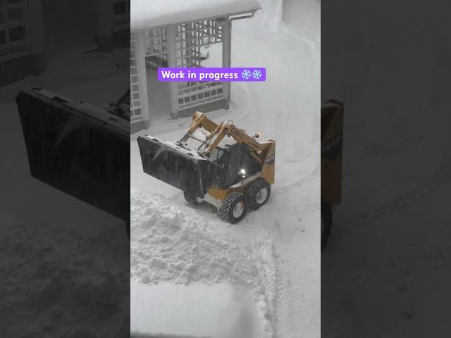 #snowremoval #workinprogress #snowfall #snow ️️️️ #winterinfinland #finland #lifeinfinland