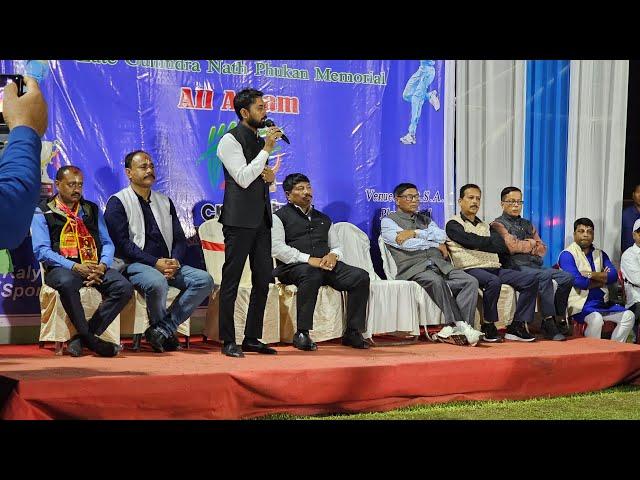 Challengers Vs Bokakhat Coaching Club Final over of semifinal 1 of Bokakhat T20 Cricket Tournament