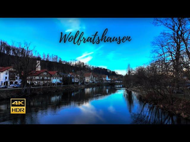 Wolfratshausen, Germany - Short evening stroll - 4K HDR