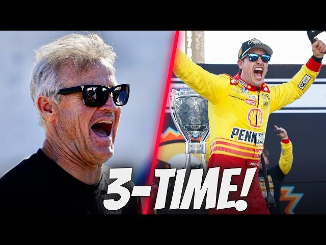 Fans Are Going Crazy Because Joey Logano Won The 2024 NASCAR Cup Series Championship!