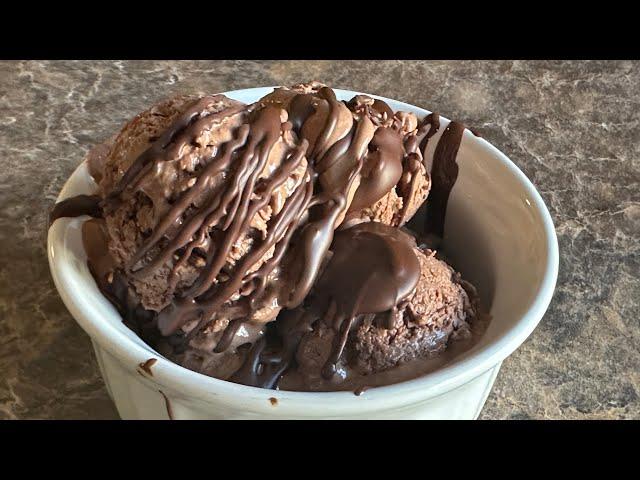 Creamy 3 ingredient Chocolate Cottage Cheese Ice Cream. Low Carb | Keto