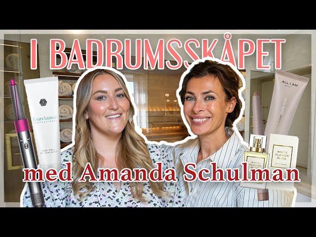 AMANDA SCHULMANS BADRUMSSKÅP!