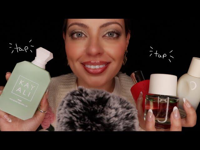 ASMR| Perfume Triggers - Sephora Sale Recommendations (perfume tapping, lid sounds, scratching)