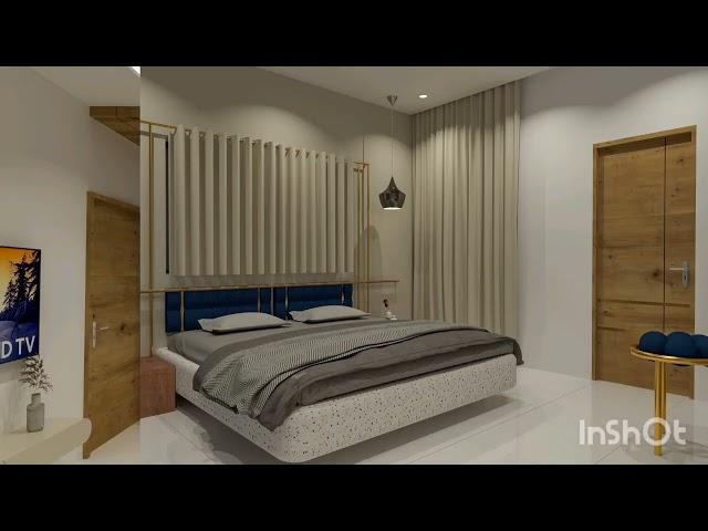 3bhk interior design / 3d visualize / residential project / interior designing / residential design