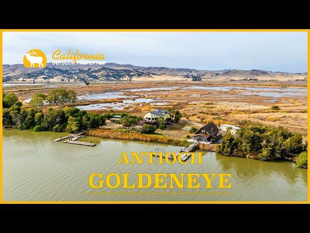 Antioch Goldeneye: Historic Suisun Marsh Duck Club | 282 ± Acres | Hunting & Waterfront Paradise