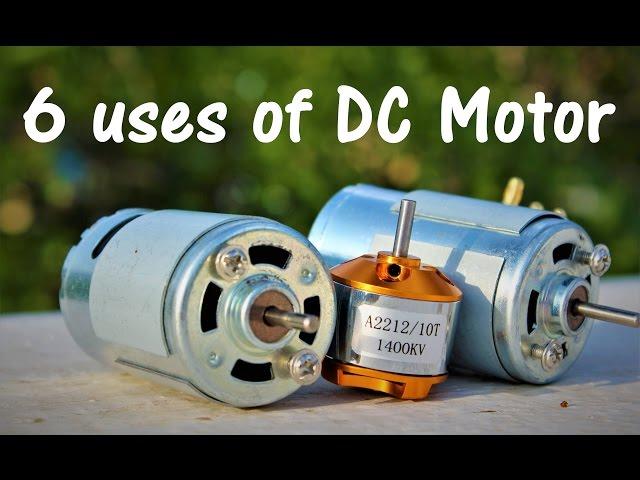 6 useful things from DC motor - DIY Electronic Hobby