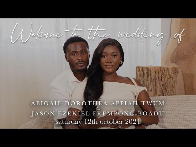 JASON FREMPONG WEDS ABIGAIL APPIAH   Harlow PIWC