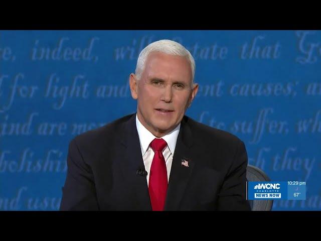 2020 VP Debate: Mike Pence, Kamala Harris answer question from Utah 8th grader