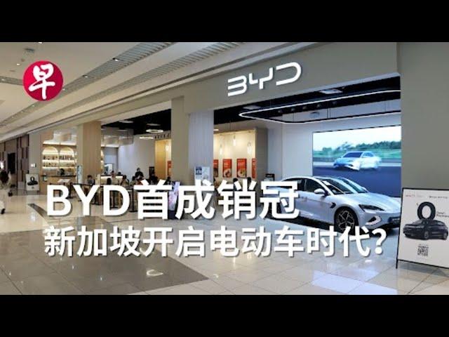 比亚迪首登销量榜首  新加坡电动车时代加速来临？