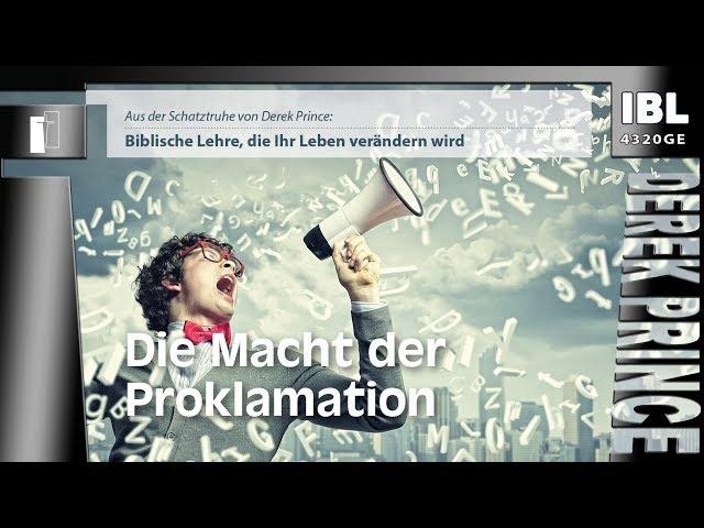 30 Grundsteine – Die Macht der Proklamation (Teil 27/30)