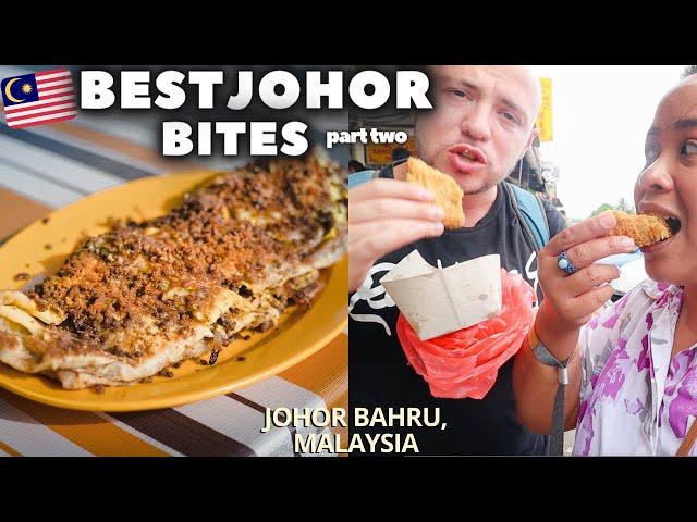 EPIC Diverse Johor Bahru Malaysia Street Food Tour | Street Food in MALAYSIA