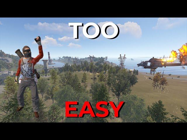 how a SOLO can easily take down an attack heli WITHOUT a base