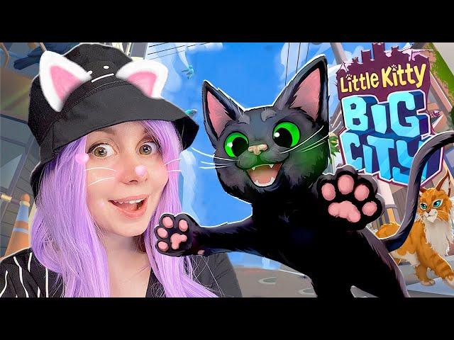 МАЛЕНЬКИЙ КОТИК В БОЛЬШОМ ГОРОДЕ! #1 Little Kitty Big City