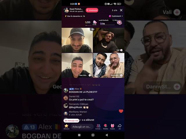 Brazilianu îl imită pe Geo Giovanni pe tik tok live cu el de față. prea tare urmăriți până la final