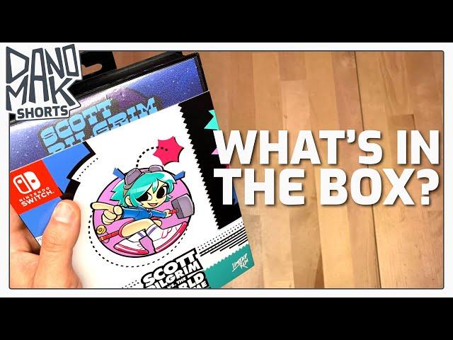 What's inside the Scott Pilgrim Limited Run Games box?