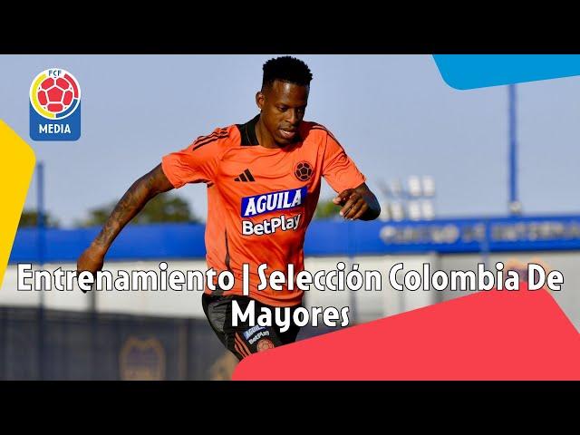 Entrenamiento | Selección Colombia de Mayores en Argentina | 11 Noviembre