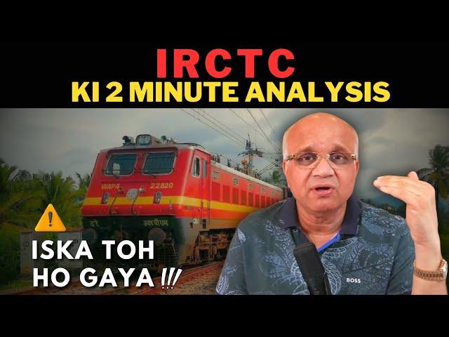 IRCTC ki 2 Minute Analysis