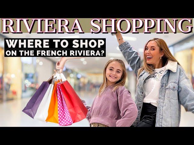 Come Explore the Best Shopping Mall on the French Riviera! H&M HAUL!