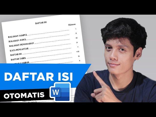 Cara Membuat Daftar Isi Otomatis di Word