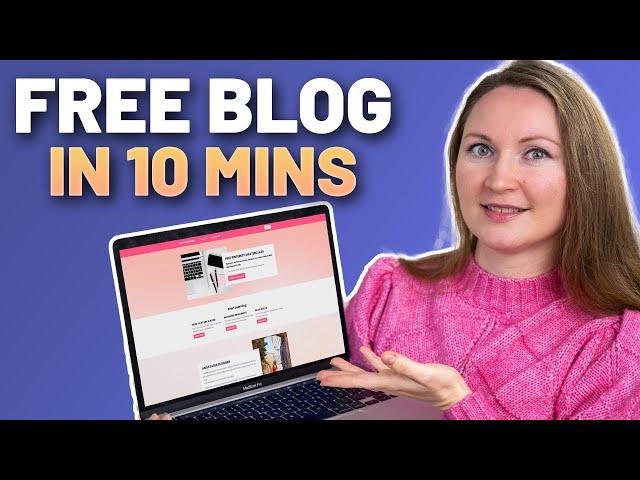 How to Start a FREE BLOG Website and Earn Money Online in 2024 (Free Podia Blog Tutorial)