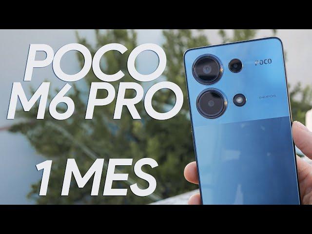 POCO M6 Pro review, 1 MES de uso después: MI EXPERIENCIA | ¿Vale la pena?