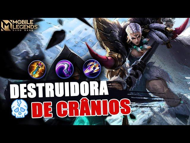 O QUE A HILDA FEZ COM O MARTIS NESSE JOGO FOI DESUMANO - TOP 4 GLOBAL HILDA - MOBILE LEGENDS