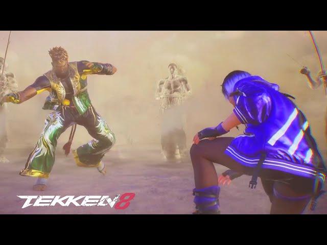 Tekken 8 - Eddy Gordo Intro, Heat & Rage Art