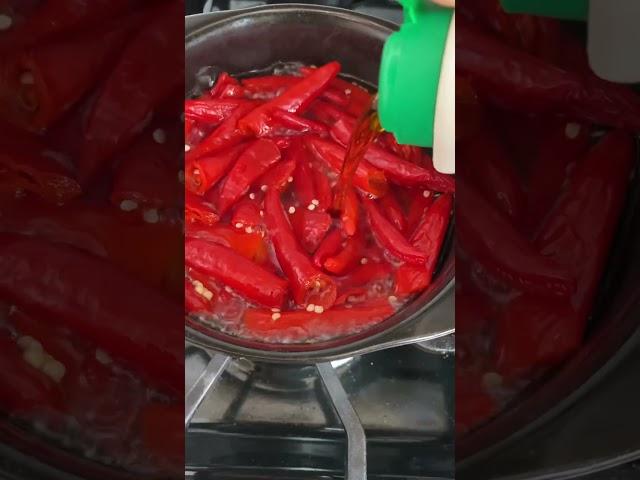 The EASIEST mild hot sauce recipe with peppers from our garden!