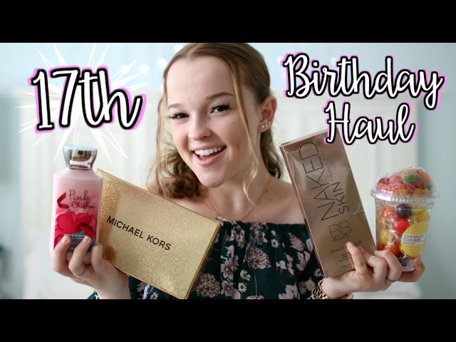 What I Got For My 17th Birthday Haul | Emma Monden