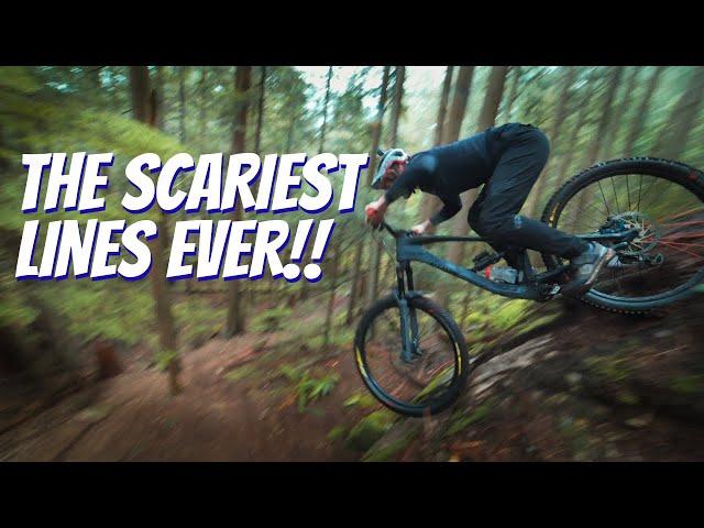 INTO THE GNAR - STEVE VANDERHOEK IS INSANE AND TAKES ME DOWN SCARY STUFF !!