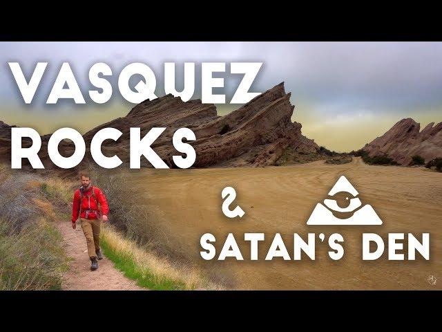 Vasquez Rocks & Satan's Den | Desert Hiking Los Angeles 4K