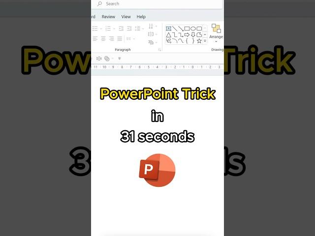 Professional SLIDE DESIGN in PowerPoint  in 31 seconds  #powerpoint #tutorial #presentation