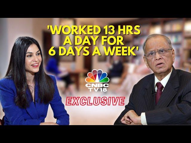 CNBC TV18 Exclusive | Narayana Murthy On His 70-Hour Work Week Advice | N18V | CNBC TV18