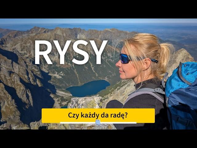 Rysy from the Slovak side. The highest peak of the Polish Tatra Mountains has been conquered!