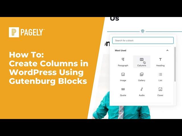 How to Create Columns in WordPress Using Gutenberg Blocks